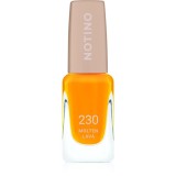 Notino Gel Effect Nail Polish lac de unghii cu efect de gel 230 Molten Lava 10 ml