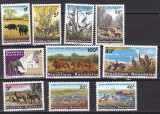 Rwanda 1965 fauna MI 104-113 MNH