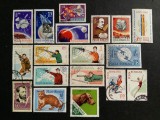 Lot Filatelic Rom&acirc;nesc Variat &ndash; Cucerirea Spațiului, Tir Sportiv, Animali &amp; Aniversări / Poșta Rom&acirc;nă (1960&ndash;1965) - A583