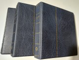 3 albume Leuchtturm cu posete Hawid, DDR 1949-1990 complet, ca nou.