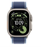 Apple Watch Ultra 3 GPS + Cellular 49mm Titanium Natural Case Blue/Bright Blue Trail Loop S/M