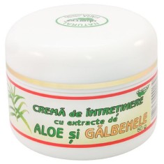 Crema Intretinere Aloe si Galbenele Abemar Med 50ml foto