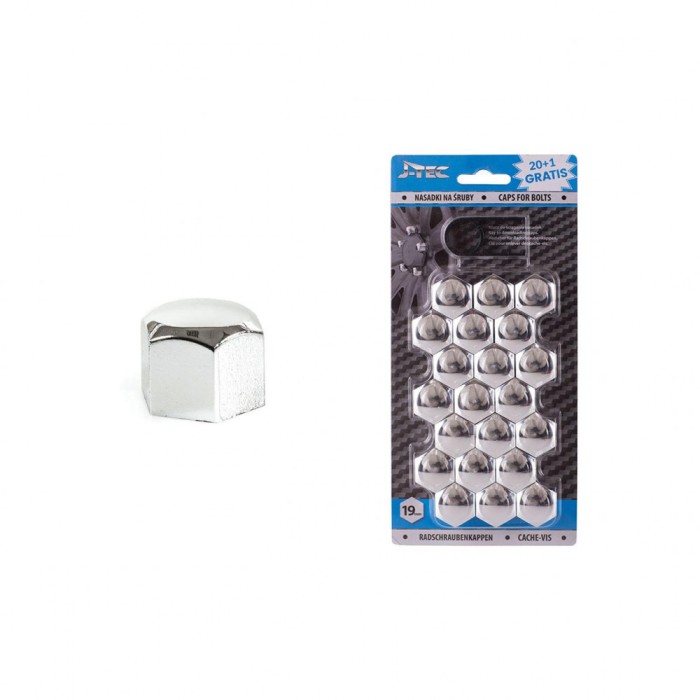 Set capace prezoane 19 mm, culoare Crom FAVLine Selection