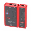 Tester Cabluri RJ45 RJ11 UT681L UNI-T, Test Rapid Ethernet/Telefon, Detectare Scurtcircuit/Intreruperi, Baterie 9V