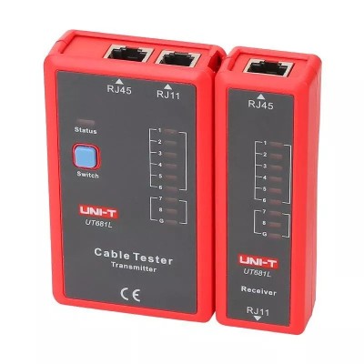 Tester cabluri RJ45 RJ11 UT681L UNI-T foto