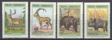 DB1 Fauna Europeana Turcia 1967 4 v. MNH