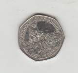 bnk mnd Guyana 10 dollars 2007 unc