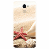 Husa silicon pentru Huawei Enjoy 7 Plus, Beach Shells And Starfish