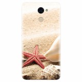 Husa silicon pentru Huawei Enjoy 7 Plus, Beach Shells And Starfish