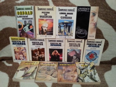 LAWRENCE DURRELL CARTI (13 VOL) foto