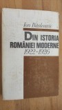 Din istoria Romaniei moderne 1922-1926- Ion Bitoleanu