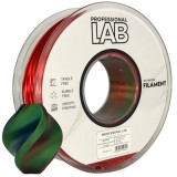 PROF. LAB 3D FILAMENT 1KG PLA Tri-Color SILK ROYAL BLOSSOM, Diametru: 1.75mm, Greutate: 1kg, temperatura duza: 200C - 230C, Temperatura platforma: 40C