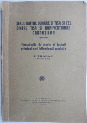 Sesul dintre Dunare si Tisa si cel dintre Tisa si ramificatiunile Carpatilor. Formatiunile de plante si factorii principali cari influenteaza vegetati foto