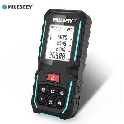 Telemetru cu laser profesional, Mileseey G2, 60 m, &amp;plusmn; 2 mm precizie, 635 nm dioda laser foto