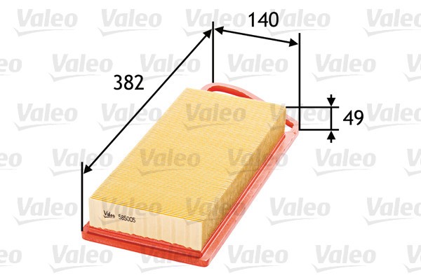 VALEO 585005 Filtru aer