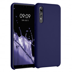 Husa pentru Huawei P20 Pro, Silicon, Albastru, 47706.182