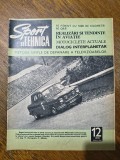 Revista Sport si Tehnica Nr. 12 /1970 , coperta Dacia 1100 / C Cut