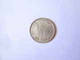 Ethiopia/Etiopia 1 Gersh 1895 argint imparatul Menelik al II-lea monetaria Paris,moneda din imagini diametrul:16 mm