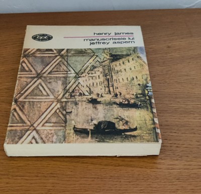 Henry James - Manuscrisele lui Jeffrey Aspern foto