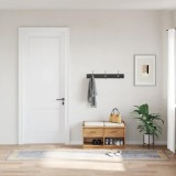 VidaXL Covor lavabil, gri, 80x300 cm, antiderapant