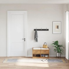 vidaXL Covor lavabil, gri, 80x300 cm, antiderapant 337935