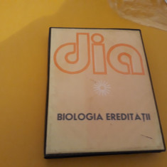 DIAPOZITIVE BIOLOGIA EREDITATII ALEXANDRINA MIHAILESCU 5 FILE,60 BUCATI