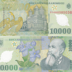 Bancnota 10000 lei - Romania 2000 - UNC