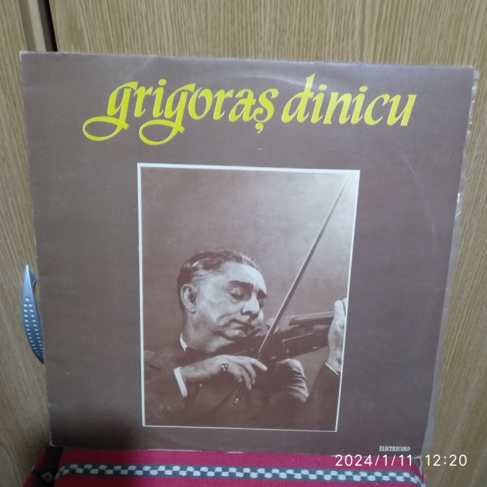 -Y- GRIGORAS DINICU - DISC VINIL LP