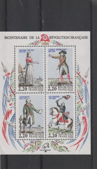 Bicentenarul revolutiei,uniforme,Franta.