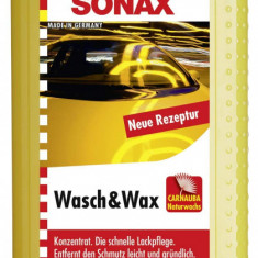Sampon Auto cu Ceara Sonax Wash and Wax, 500ml