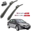 Stergatoare Renault Megane II (2002–2009) TeamCar® Flat – Set fata