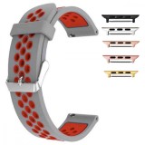 Cumpara ieftin Curea din silicon compatibila cu Apple Watch 9|8|7|6|5|4|3|2|1 Series, 49mm|45mm|44mm|42mm, Gray Ruby