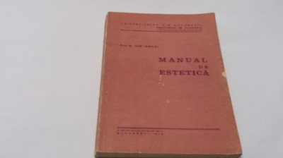 MANUAL DE ESTETICA ION IANOSI RF12/0 foto