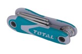 Cumpara ieftin Set chei imbus de buzunar TOTAL Industrial - 2-8mm
