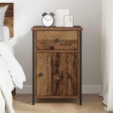 vidaXL Dulap de noapte Lemn vechi 40 x 42 x 60 cm Lemn compozit
