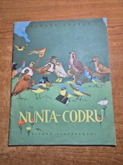 carte pentru copii - nunta in codru - george cosbuc - din anul 1963 foto