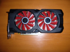 placa video sh xfx amd radeon rx470 rx 470 8gb gddr5 256bit foto