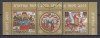 ROMANIA 2005 LP 1679 SFINTELE PASTI SERIE MNH, Nestampilat