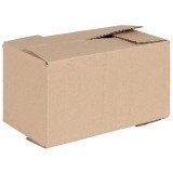 Cutie Pliabilă cu depozitare 50 pcs Maro 24 x 13 x 13 cm Carton