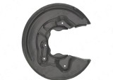 Protectie stropire disc frana Audi A3 (8p), 05.2003-04.2008, Spate, Dreapta, aluminiu