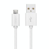 Cablu Date Micro USB Cellara - Alb, Transfer Rapid Date, Incarcare Sigura, Compatibil Android