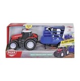 Cumpara ieftin Tractor si remorca Dickie - Massey Ferguson, cu sunete si lumini