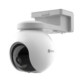 Camera supraveghere IP Pan&amp;amp, Tilt de exterior, 4G, rezolutie 2K+, Audio bidirectional, GPS, SDcard Ezviz CS-EB8-4G-2K(Type-C) SafetyGuard Surveilla