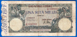 (75) BANCNOTA ROMANIA - 100.000 LEI 1946 (20 DECEMBRIE 1946), FILIGRAN ORIZONTAL