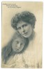 5061 - Regina MARIA, Queen MARY & Princess MARIA - old postcard - used - 1908, Circulata, Fotografie