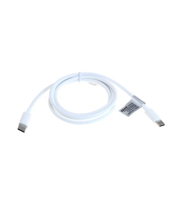 Cablu de date OTB - USB-C 2.0 tată la USB-C 2.0 tată - USB-PD 60W - 1,0 m - alb foto