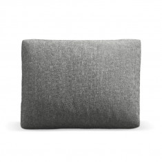 Perna decorativa, Camden, Cosmopolitan Design, 40x60x11 cm, tesatura chenille, gri inchis