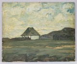 Iosif Steurer (1885-1971) - Casa la poalele dealului
