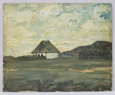 Iosif Steurer (1885-1971) - Casa la poalele dealului foto