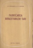 Carte Fabricarea branzeturilor tari - A. M. Nikolaev, V. V. Sorokin - Editura Tehnica, 1954, 255 pagini, romana, brosate